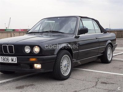 Negro Usado 1991 BMW 318 Cabriolet Descapotable | 15.300 €