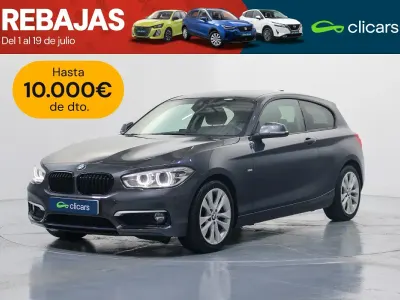 Usado BMW 118 Urban Line 140 CV (102 kW) 2017 Gris Utilitario