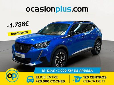 Azul Usado 2023 Peugeot 2008 Allure SUV | 14.150 € (Precio justo)