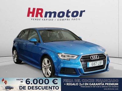 Azul Usado 2019 Audi A3 S-Line Berlina | 16.390 € (Precio justo)