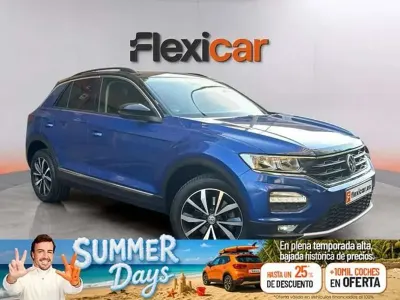 Usado VW T-Roc Advance 116 CV (85 kW) 2018 Azul SUV