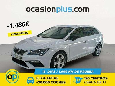 Usado Seat Leon ST FR 150 HP (110 kW) 2018 Branco Carrinha