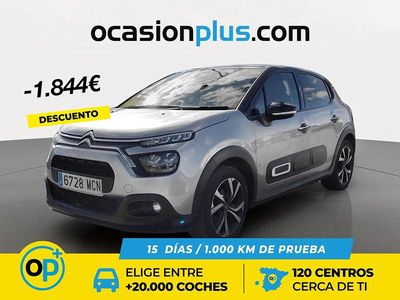 Gris / plata Usado 2022 Citroën C3 PureTech Berlina | 13.250 € (Precio justo)