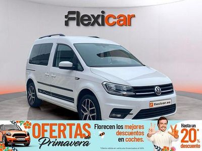 Usado VW Caddy 102 CV (75 kW) 2019 Blanco Monovolumen