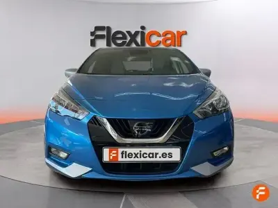 Usado Nissan Micra S 90 HP (66 kW) 2017 Azul Citadino