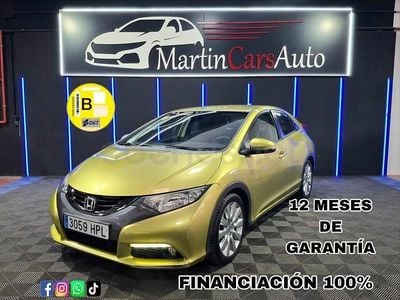 Usado Honda Civic Sport 150 CV (110 kW) 2013 Amarillo Berlina