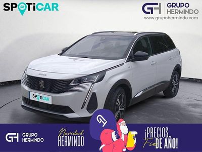 Blanco Usado 2022 Peugeot 5008 GT Monovolumen | 21.500 € (Precio justo)