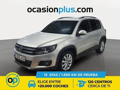 Usado VW Tiguan 110 CV (80 kW) 2015 Gris SUV