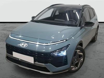 Usado Hyundai Bayon Blackline 100 CV (73 kW) 2025 Verde mangrove (techo negro) SUV