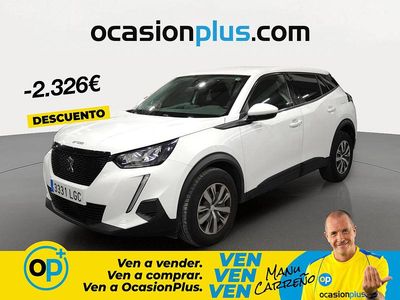 Usado Peugeot 2008 Active 100 CV (73 kW) 2020 Blanco SUV