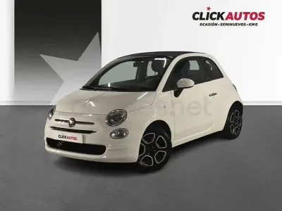 Usado Fiat 500C Club 70 CV (51 kW) 2023 Blanco Descapotable