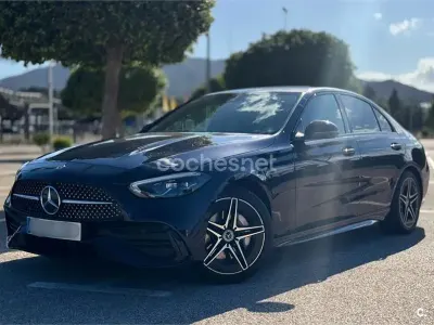 Usado Mercedes C220 200 CV (147 kW) 2022 Azul Berlina