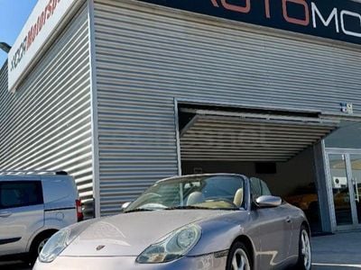 Usado Porsche 911 Carrera Cabriolet 300 CV (220 kW) 2001 Gris / plata Descapotable