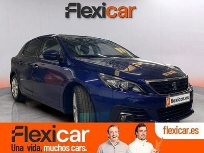 Usado Peugeot 308 Style 130 CV (95 kW) 2020 Azul Berlina