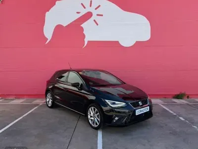 Usado Seat Ibiza FR 150 CV (110 kW) 2024 Negro Utilitario