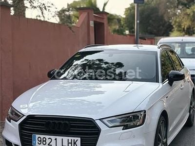 Usado Audi A3 S-Line 150 CV (110 kW) 2020 Blanco Berlina