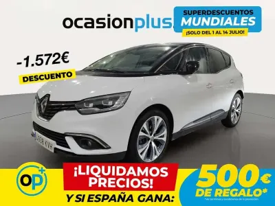 Usado Renault Scénic Zen 140 CV (102 kW) 2019 Blanco Monovolumen