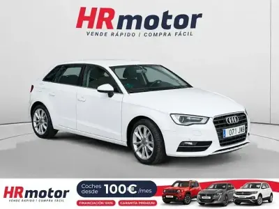 Usado Audi A3 Advanced 110 CV (80 kW) 2016 Blanco Berlina