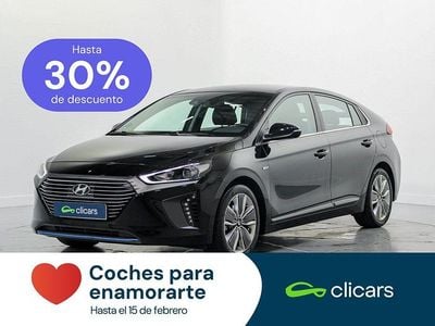 Usado Hyundai Ioniq 141 CV (103 kW) 2016 Negro Utilitario