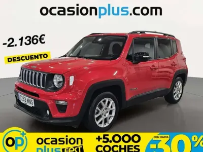 Usado Jeep Renegade Limited 130 CV (95 kW) 2024 Rojo SUV