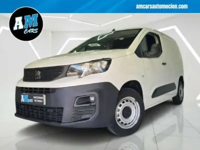 Usado Peugeot Partner S 102 CV (75 kW) 2021 Blanco Monovolumen