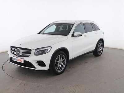 Blanco Usado 2017 Mercedes GLC250 AMG line SUV | 31.599 € (Precio justo)
