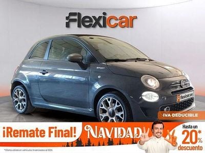 Gris Usado 2022 Fiat 500 Sport Descapotable | 11.990 € (Precio justo)