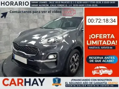 Usado Kia Sportage 136 CV (100 kW) 2020 Gris / plata SUV