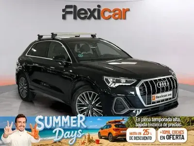 Usado Audi Q3 150 CV (110 kW) 2021 Negro SUV