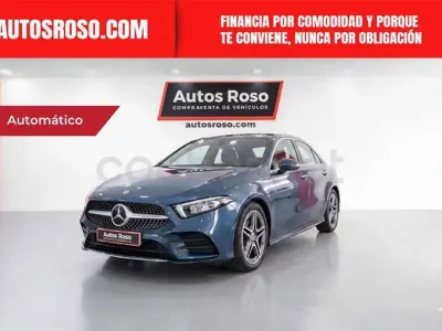 Usado Mercedes A250 218 CV (160 kW) 2021 Azul Berlina