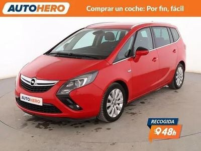 Usado Opel Zafira Excellence 140 HP (102 kW) 2016 Vermelho Monovolume