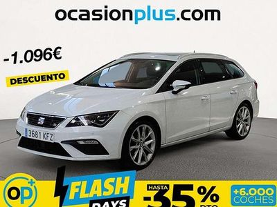 Usado Seat Leon ST FR 184 CV (135 kW) 2017 Blanco Familiar