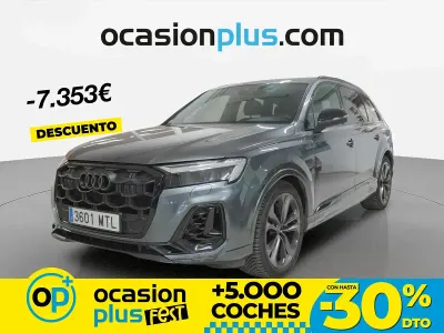 Usado Audi Q7 S-Line 286 CV (210 kW) 2024 Gris SUV