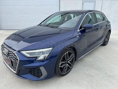 Usado Audi A3 S-Line 150 CV (110 kW) 2021 Azul Berlina