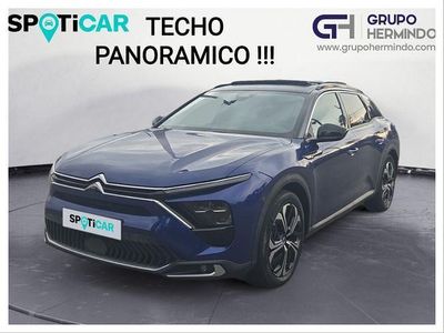 Usado Citroën C5 X Shine 225 CV (165 kW) 2022 Azul Familiar