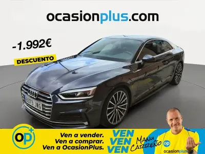 Używany Audi A5 S-Line 190 KM (139 kW) 2017 Niebieski Coupe