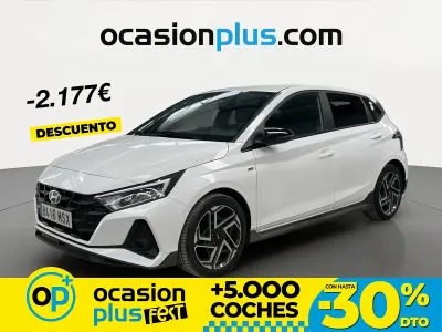 Usado Hyundai i20 N Line 79 CV (58 kW) 2024 Blanco Berlina