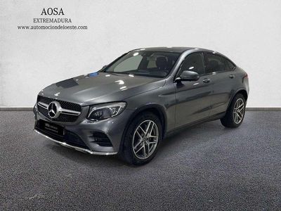Gris Usado 2017 Mercedes GLC250 AMG line Coupe | 36.900 € (Caro)