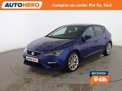 Usado Seat Leon FR 150 CV (110 kW) 2020 Azul Berlina