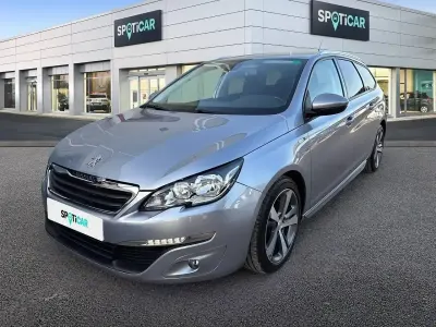 Usado Peugeot 308 SW Style 120 CV (88 kW) 2017 Gris Familiar