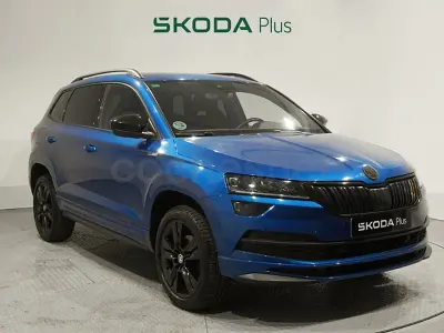 Usado Skoda Karoq SportLine 150 CV (110 kW) 2020 Azul SUV
