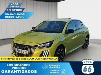 Usado Peugeot 208 Allure 102 CV (75 kW) 2025 Amarillo Utilitario