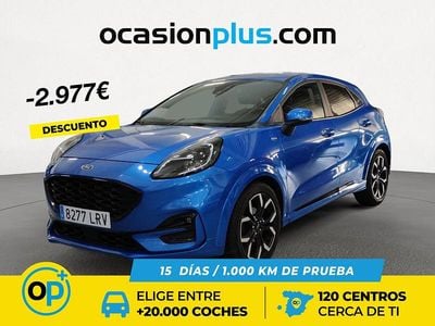 Azul Usado 2021 Ford Puma ST-Line X SUV | 15.700 € (Precio justo)