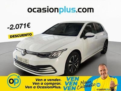 Usado VW Golf VII Life 150 CV (110 kW) 2021 Blanco Utilitario