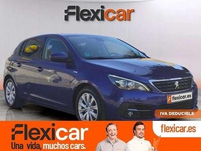 Usado Peugeot 308 Allure 131 CV (96 kW) 2020 Azul Familiar
