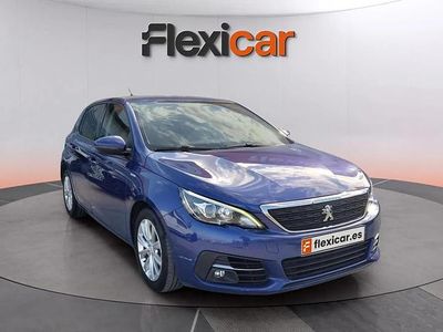 Usado Peugeot 308 Active 131 CV (96 kW) 2020 Azul Utilitario
