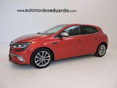 Begagnad Renault Mégane GT Line GT-Line 131 HK (96 kW) 2016 Röd Sedan