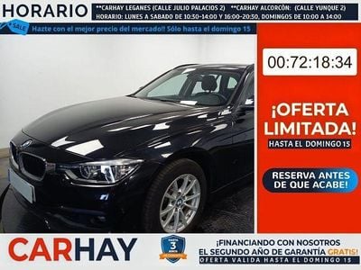 Usado BMW 318 150 CV (110 kW) 2019 Negro Familiar