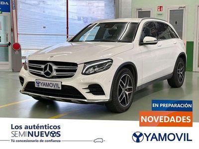 Blanco Usado 2018 Mercedes GLC220 SUV | 33.450 € (Precio justo)