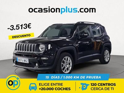 Usado Jeep Renegade Limited 120 CV (88 kW) 2024 Negro SUV